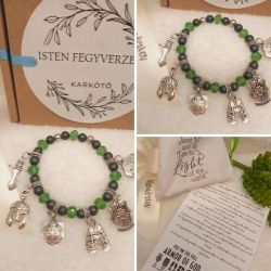   Isten fegyverzete - keresztny trtnet karkt-zld-A41