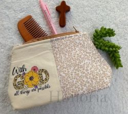   With GOD...-kis virgos kistska, neszesszer
