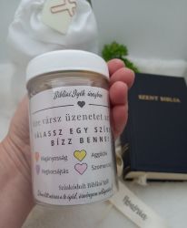   Bibliai Igk vegben-Sznkdolt Bibliai Igk-Gift In Jar